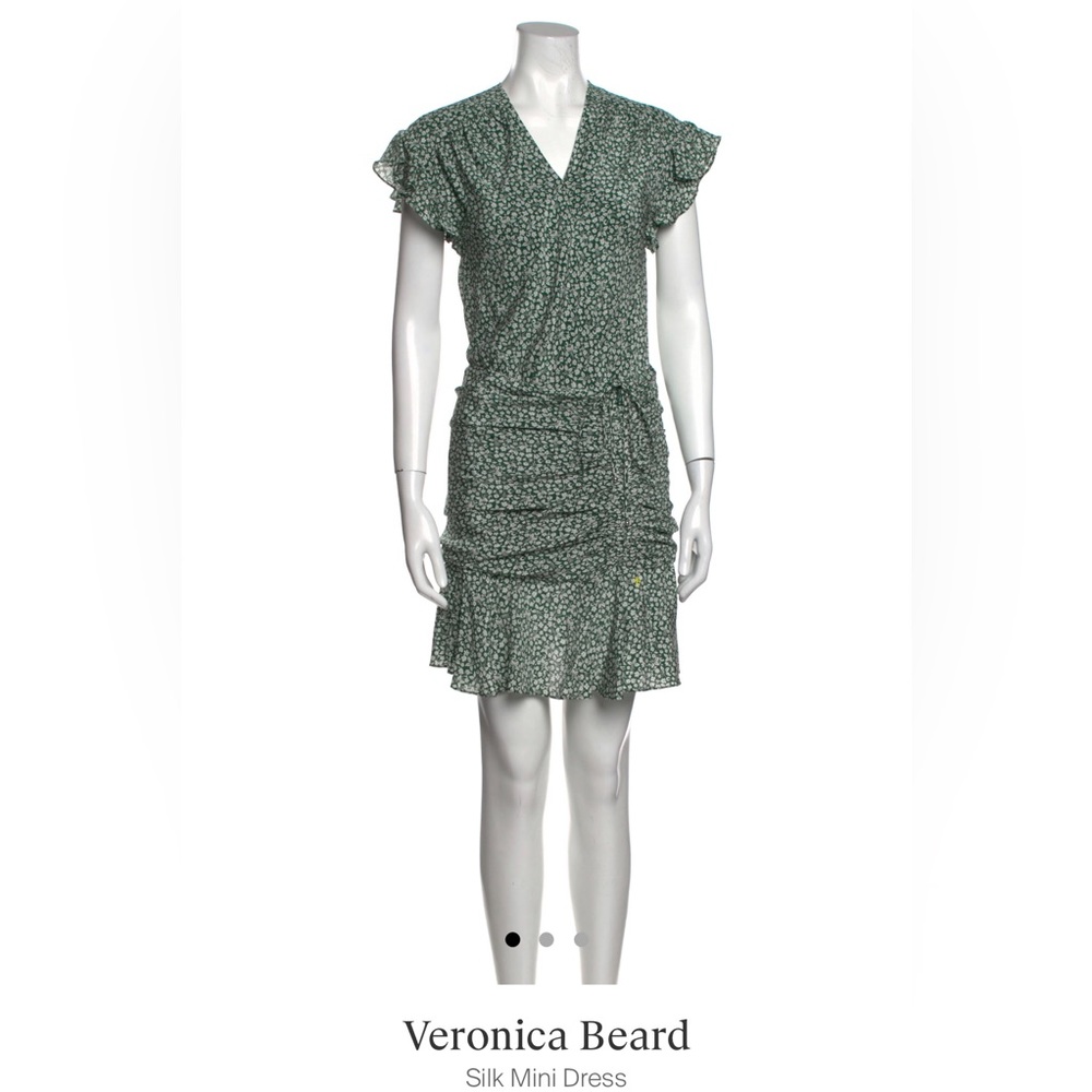 Veronica beard silk mini dress
